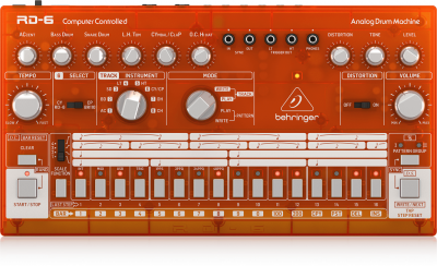 Драм-машина Behringer RD-6-TG аналоговая