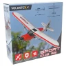 Радиоуправляемый самолет Volantex RC Sport Cub 400мм (синий) 2.4G 2ch LiPo RTF with Gyro