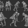 Сборные солдатики ZVEZDA Немецкие санитары, 1/72