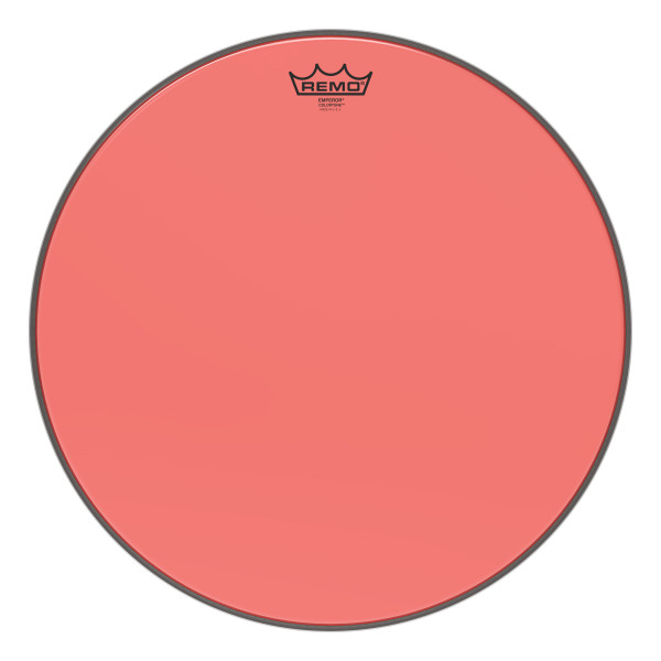 REMO BE-0318-CT-RD Emperor® Colortone™ Red Drumhead, 18' цветной двухслойный прозрачный пластик, красный