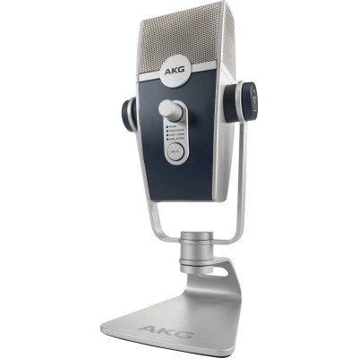 Конденсаторный микрофон USB AKG LYRA C44-USB на подставке