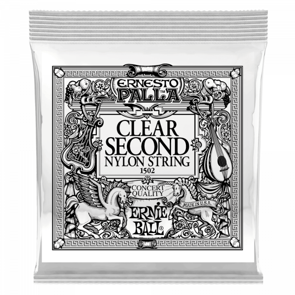 Одиночная струна 2я для классической гитары Ernie Ball P01502