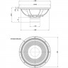EIGHTEEN SOUND 21iD 21" динамик, неодим, 2 Ом, 1800 Вт AES, 94, 2 dB, 29-1600 Гц