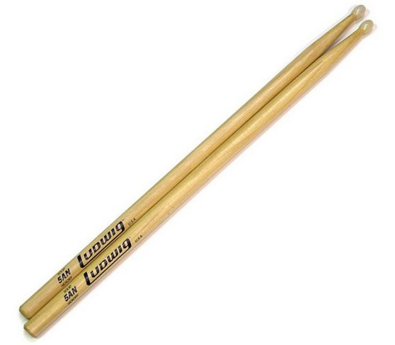 LUDWIG L5AN орех M (14*406) Oval барабанные палочки
