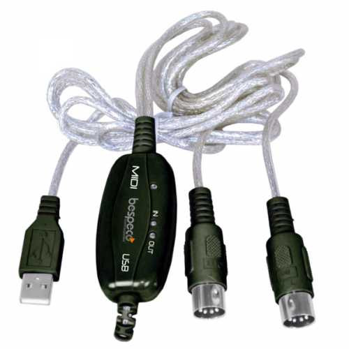 Bespeco BMUSB100 Кабель USB-MIDI