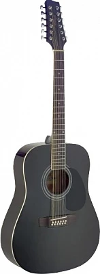 Stagg SA40D/12-BK акустическая гитара