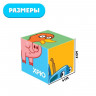 IQ кубики «Синий трактор. Животные», 4 шт.