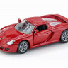 Легковой автомобиль Siku 1001 Porsche Carrera GT 1/55, 9.7 см, красный