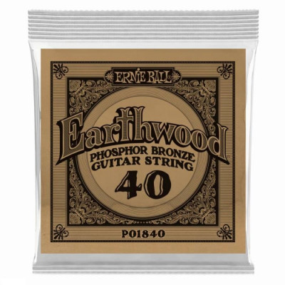 ERNIE BALL 1840 (.040) одна струна для акустической гитары
