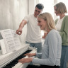 Цифровое пианино 88 клавиш KAWAI CN201 W со стойкой и банкеткой
