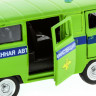 Машина "АВТОПАНОРАМА" инерц. УАЗ (ВАИ) 1/50, в/к 12*7*5,5 см