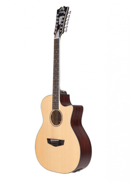 D'Angelico Premier Fulton LS Natural 12-стр. электроакустическая гитара