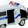 Машина "АВТОПАНОРАМА" инерц. УАЗ (ДПС) 1/50, в/к 12*7*5,5 см