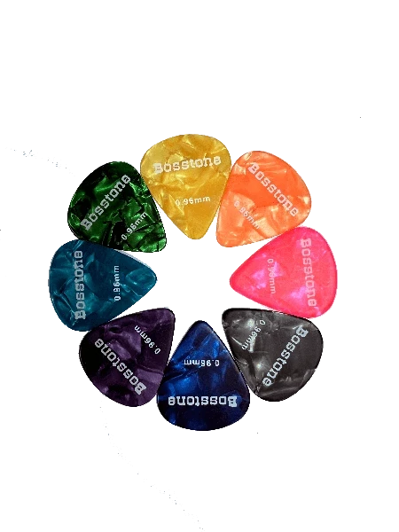 Bosstone GP-A0.96 Медиатор, целлулоид, 0.96 толстый, 100 шт