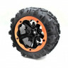 Колесо в сборе для Remo Hobby RH8035/36 (левое красное), 1шт.
