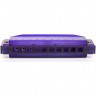 Губная гармошка диатоническая HOHNER M1110P детская, прозрачная фиолетовая