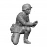 Немецкое 75-мм пехотное орудие с расчетом 1/72