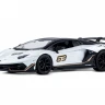 Машина "АВТОПАНОРАМА" Lamborghini SVJ, 1/24, белый, свет, звук, в/к 24,5х12,5х10,5 см