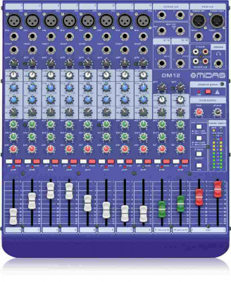 Микшерный пульт BEHRINGER PMP500 активный, 12 каналов, 500 Вт
