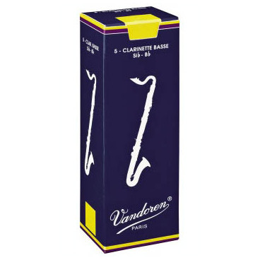 Vandoren CR-1215 (№ 1-1/2) Traditional трости для бас-кларнета (№ 1-1/2) 5 шт