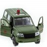 Машина "АВТОПАНОРАМА" инерц. УАЗ Патриот (ВАИ) 1/50, в/к 12*7*5,5 см