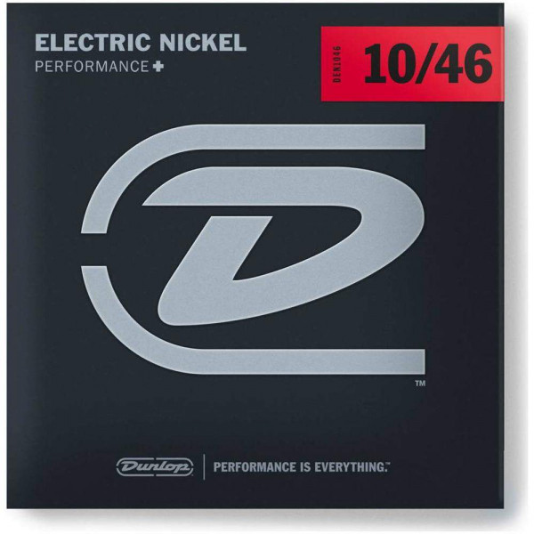 Комплект струн для электрогитары DUNLOP EG-NKL 10/46-6/SET, никель, 10-46
