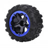 Колесо в сборе для Remo Hobby RH8035/36 (правое синее), 1шт.