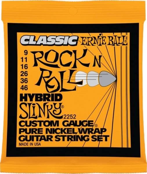 Комплект струн для электрогитары Ernie Ball P02252