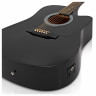 Fender Squier SA-105CE Black электроакустическая гитара