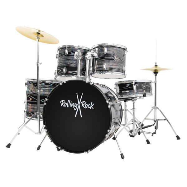 Ударная установка Rolling Rock JR-2225C Black marble Ударная установка Rolling Rock JR-2225C Black marble