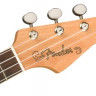 FENDER Fullerton Strat Uke Black укулеле-концерт электроакустическая