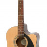 EPIPHONE AJ-100CE (PASSIVE) NATURAL CH HDWE электроакустическая гитара