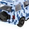 Машина "АВТОПАНОРАМА" инерц. УАЗ Патриот (омон) 1/50, в/к 12*7*5,5 см
