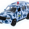 Машина "АВТОПАНОРАМА" инерц. УАЗ Патриот (омон) 1/50, в/к 12*7*5,5 см
