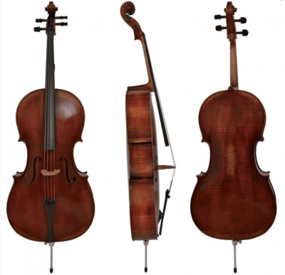 GEWA Cello Germania 4/4 Model Rom antique Set-up_виолончель мастеровая