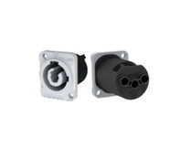 Панельный разъем Seetronic SAC3MPB-M powercon