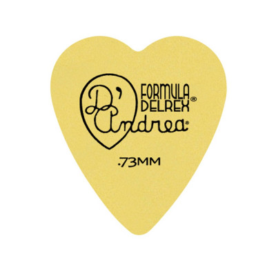 Медиатор 0.73 мм DAndrea RD323 .73MD, 72 шт