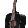 FENDER CD-60 DREAD V3 DS BLK WN акустическая гитара