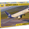 Пассажирский авиалайнер "Аэробус А-320neo" 1/144