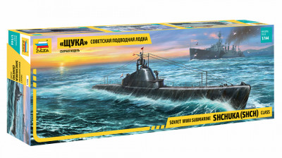 Советская подводная лодка "Щука" 1/144