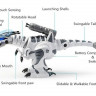 Радиоуправляемый робот-динозавр LENENG TOYS K9 Dinosaur звук, свет, танцы, сенсор, стреляет
