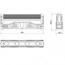 LED панель INVOLIGHT MovingBeam410Q моторизованная, 4 шт х 10 Вт RGBW (CREE)