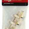 Колки для классической гитары STAGG SP-MHCL-GD, 3+3, цвет желтый