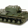 Советский танк КВ-1 с пушкой Ф32 1/100