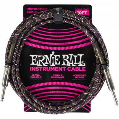Инструментальный кабель ERNIE BALL 6427, 3.05м
