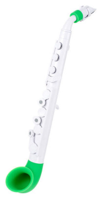NUVO jSax (White/Green) саксофон, строй С (до), материал - АБС-пластик