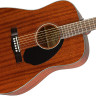 FENDER CD-60S DREAD ALL-MAH WN акустическая гитара