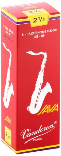 Vandoren SR-2725R Java № 2,5 5 шт трости для саксофона тенор