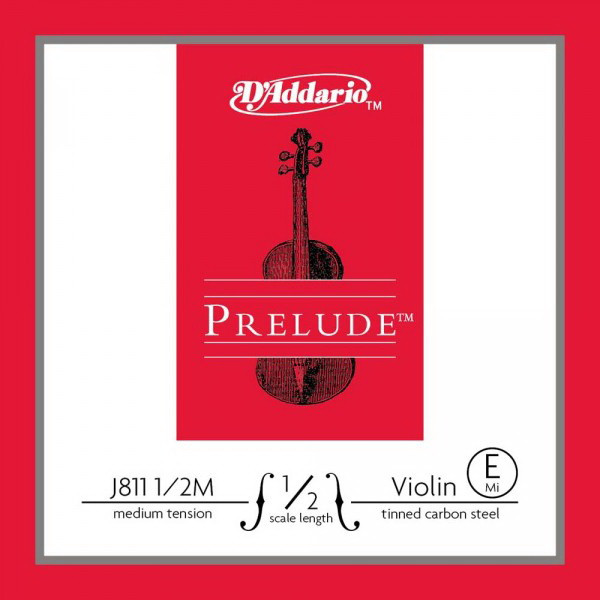 Одиночная струна E для скрипки 1/2 D'Addario J811 1/2M