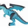 Радиоуправляемый синий дракон CS toys RS6158A, (дышит паром)